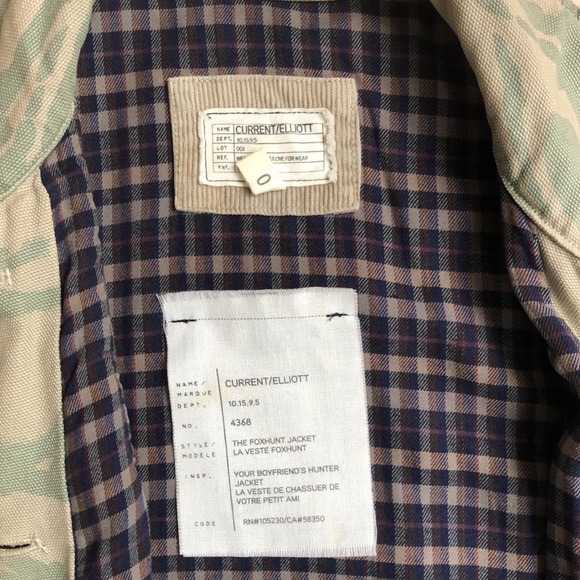 Current/Elliott foc hunt jacket - Picture 5 of 10